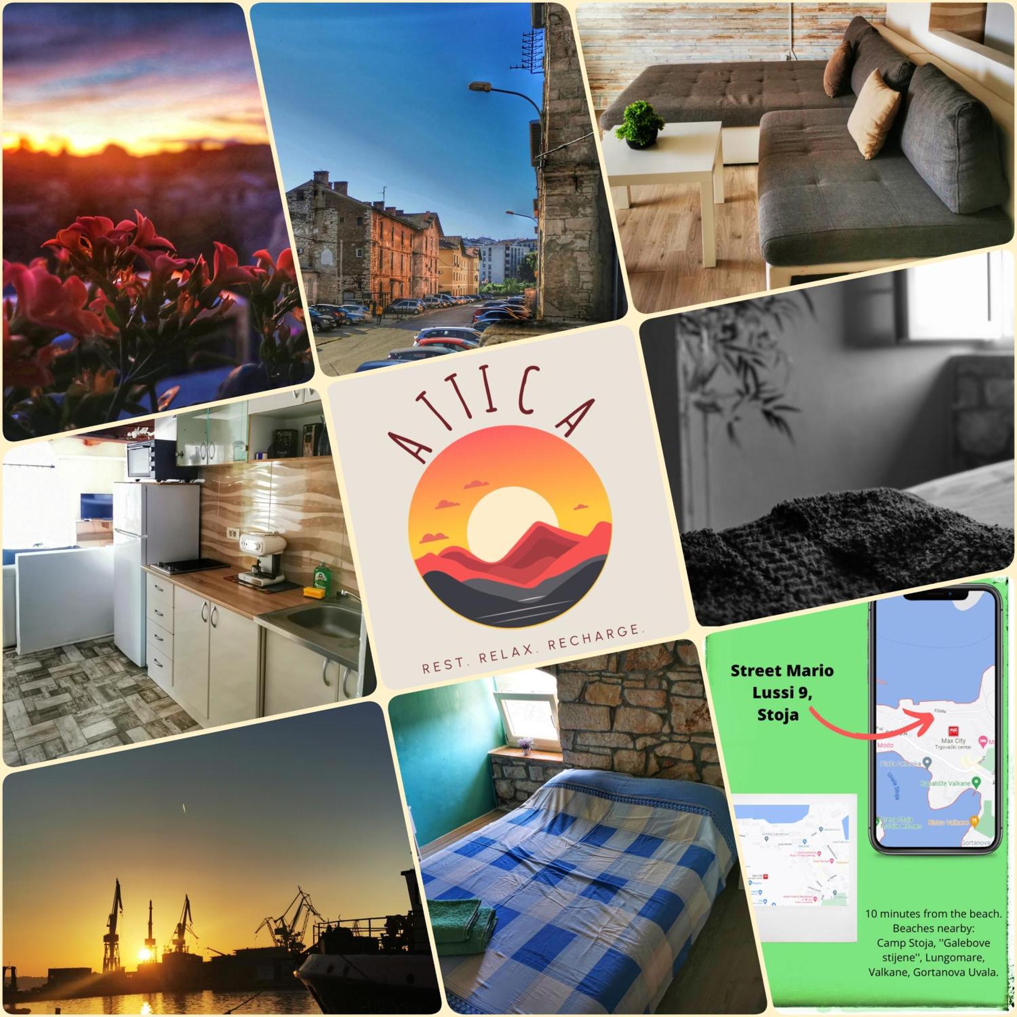Attica Apartment Pula Buitenkant foto